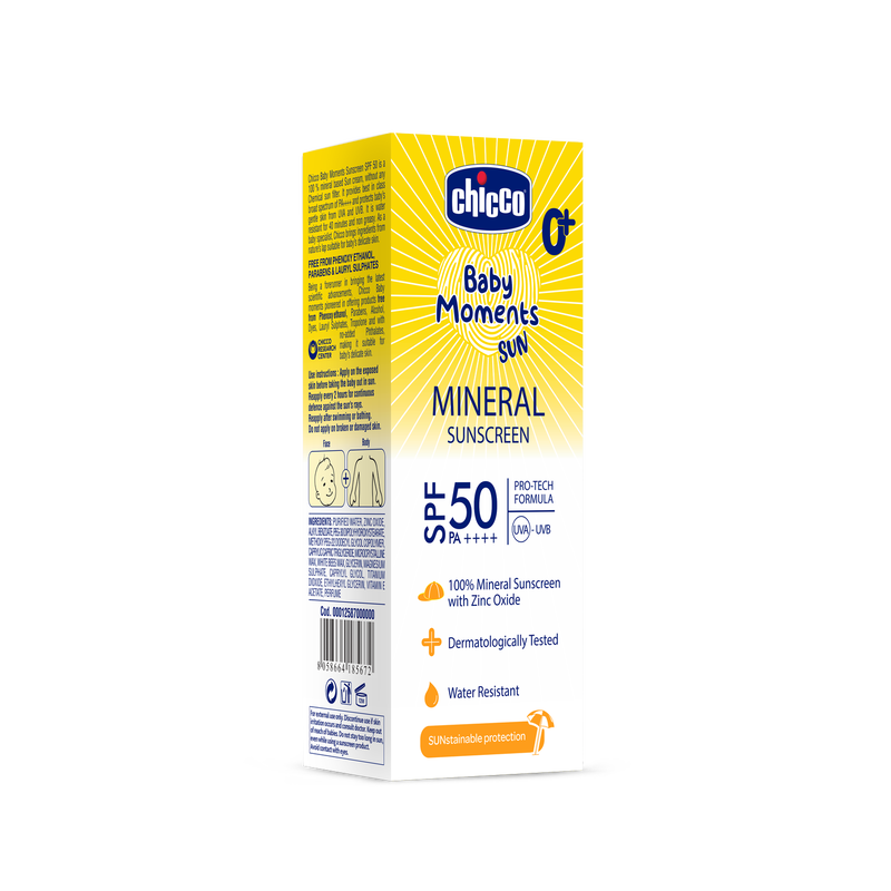 Baby Moments Mineral Sun Cream SPF 50 (75g) image number 0